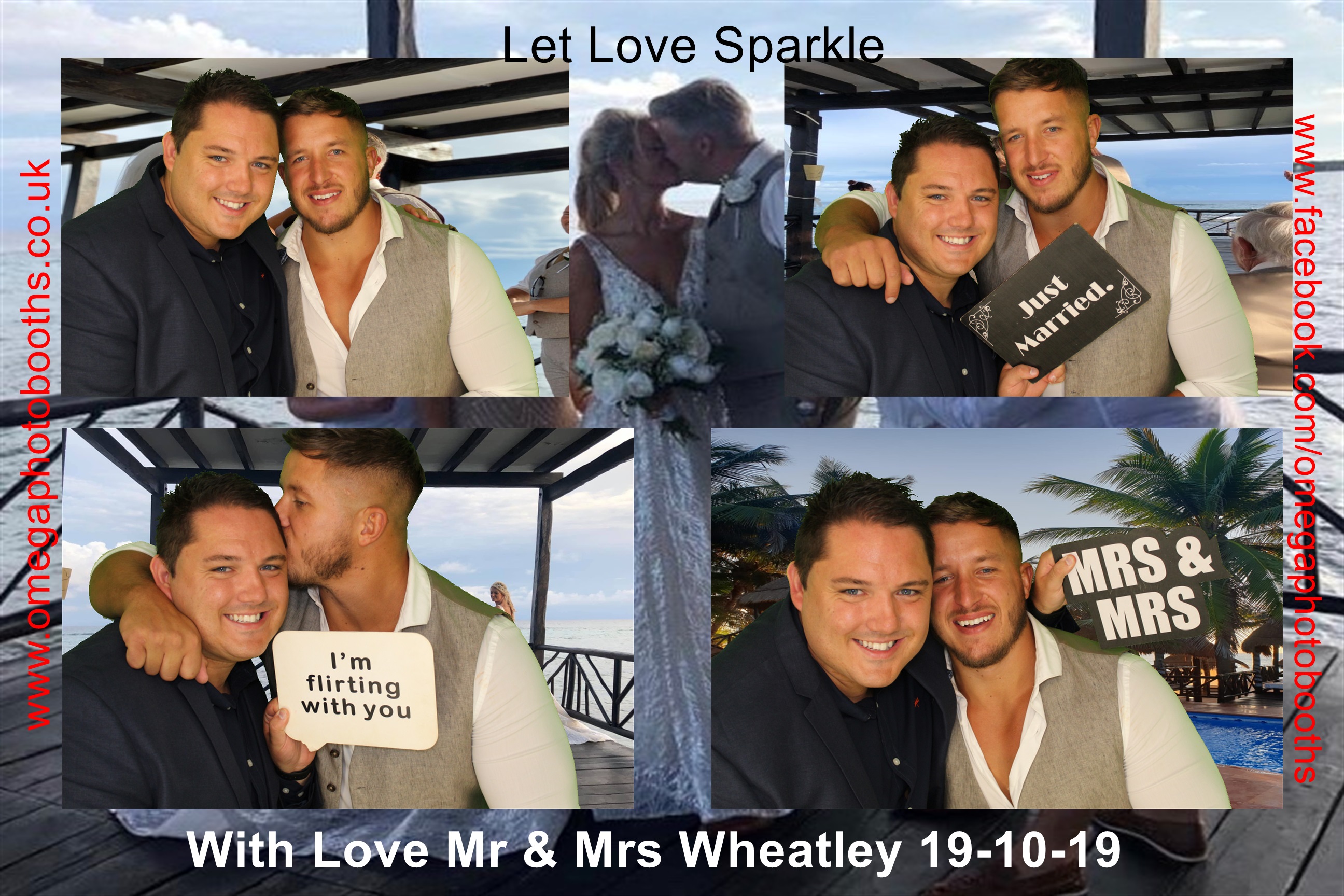 Mr & Mrs Wheatley  | View more photos from the event at gallery.omegaphotobooths.co.uk/u/Omega-Photobooths/Mr-Mrs-Wheatley